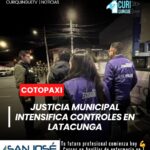 Ejecutó operativos tanto en zonas urbanas como rurales del cantón.