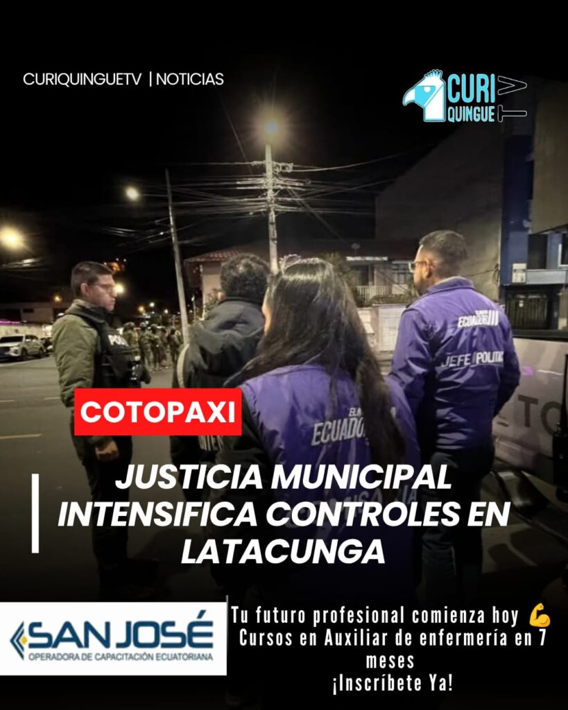 Ejecutó operativos tanto en zonas urbanas como rurales del cantón.