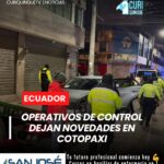 Informó que durante los recientes operativos de control se registraron varias novedades en distintos sectores de la provincia.