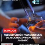 Expresaron su preocupación por el consumo de bebidas alcohólicas por parte de adolescentes y estudiantes en el sector.