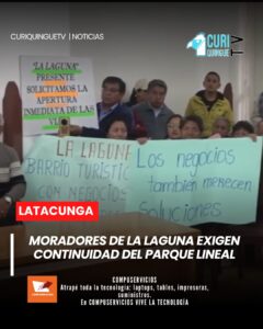 En el Municipio de Latacunga se desarrolló una reunión entre moradores del barrio La Laguna y el alcalde de la ciudad. Durante el encuentro, los habitantes expresaron su preocupación por la paralización y falta de continuidad en los trabajos del Parque Lineal, solicitando respuestas y soluciones concretas.