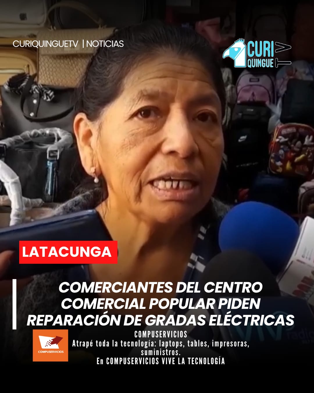 Los comerciantes que desarrollan sus actividades en el cuarto piso del Centro Comercial Popular El Salto solicitaron a las autoridades municipales de Latacunga que se realicen los arreglos necesarios en las gradas eléctricas, señalando que su funcionamiento es importante para facilitar el acceso de clientes y usuarios.