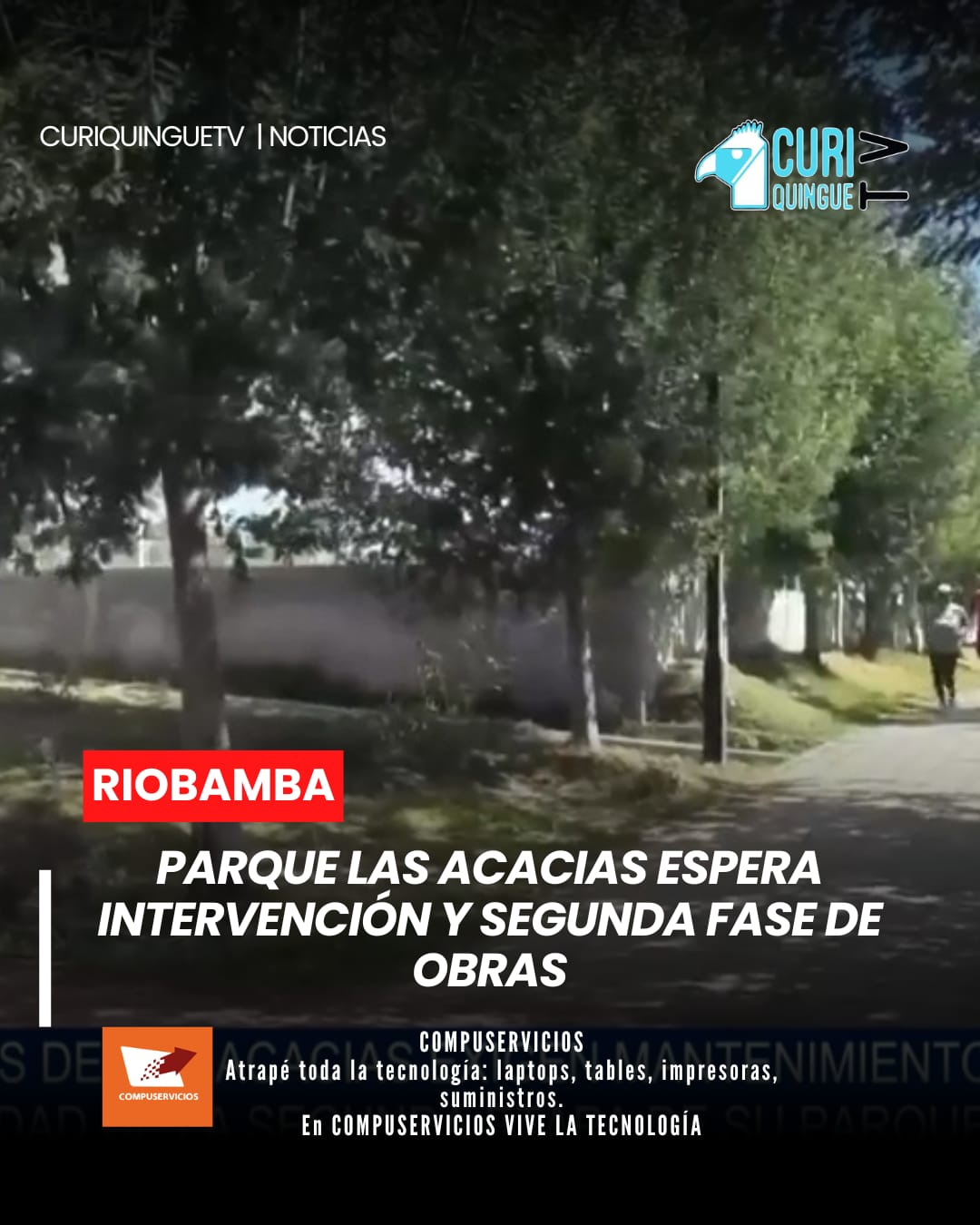 El parque de la ciudadela Las Acacias enfrenta un evidente estado de abandono que preocupa a sus habitantes. Durante una inspección se constató la falta de mantenimiento en diferentes espacios de esta área recreativa.