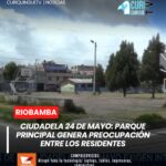 Los residentes de la ciudadela 24 de Mayo expresaron su preocupación por el estado en que se encuentra el parque principal del sector. Lo que fue concebido como un espacio para la recreación familiar y el sano entretenimiento de los niños, actualmente presenta signos de deterioro.