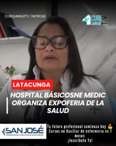 El Hospital Básicosne Medic desarrollará este sábado una Expoferia de la Salud con el propósito de acercar servicios médicos a la comunidad.