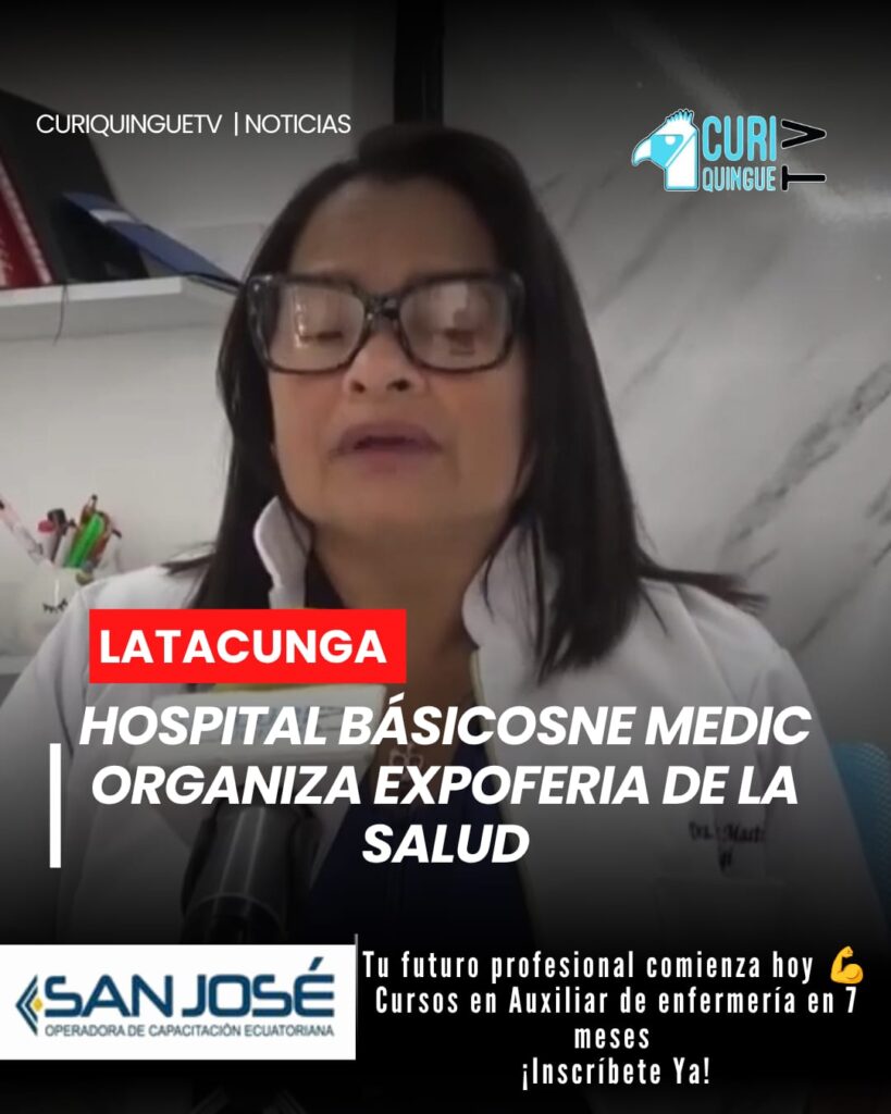 El Hospital Básicosne Medic desarrollará este sábado una Expoferia de la Salud con el propósito de acercar servicios médicos a la comunidad.
