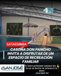 La Casona Don Pancho, ubicada en el barrio Santa Bárbara de la parroquia San Buenaventura, se consolida como una alternativa para el turismo y la recreación familiar. Su gerente y propietario compartió detalles sobre los servicios y actividades que ofrece este espacio, invitando a visitantes locales y turistas a disfrutar de un ambiente natural y acogedor.