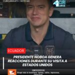 El viaje oficial del presidente Daniel Noboa a Estados Unidos, programado para fortalecer la cooperación bilateral y abordar temas de seguridad, tomó un rumbo inesperado luego de su presencia en el partido entre Ecuador y Costa de Marfil. Mientras el Gobierno informó sobre reuniones estratégicas, en redes sociales comenzaron a difundirse videos en los que el mandatario recibe abucheos por parte de algunos asistentes, generando un amplio debate entre los ciudadanos.