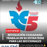 Ramiro Vela, militante de Revolución Ciudadana en Cotopaxi, informó que la organización política mantiene reuniones y diálogos a nivel nacional con el propósito de definir estrategias y consolidar su participación en las próximas elecciones seccionales.