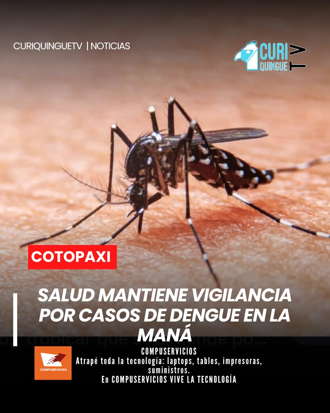 La responsable del área de Epidemiología de la Dirección de Salud de Cotopaxi informó sobre el trabajo que se desarrolla en La Maná frente a la presencia de casos de dengue, con acciones orientadas al control y prevención de la enfermedad. 🏥🦟 #Dengue #LaManá #SaludPública