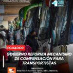 El presidente de la República suscribió el Decreto Ejecutivo N.º 428, mediante el cual se formalizan cambios en los plazos del mecanismo de compensación económica dirigido al sector del transporte. La medida busca reducir el impacto generado por la reforma al precio del diésel. 🚛⛽ #Transporte #Diésel #Ecuador