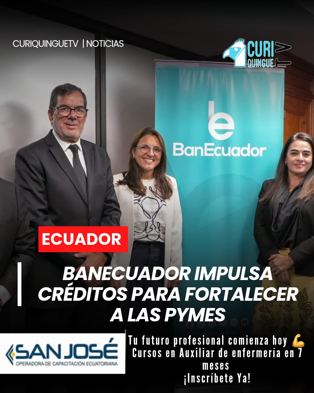 BanEcuador continúa promoviendo el programa de Créditos PYMES, una alternativa financiera destinada a fortalecer la actividad económica de emprendedores y empresarios. La iniciativa brinda oportunidades para ampliar negocios, generar empleo y dinamizar la economía local. 📈💰 #BanEcuador #PYMES #Emprendimiento