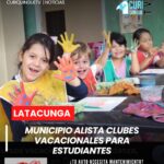 Con el inicio de las vacaciones escolares, la Dirección de Cultura del Municipio de Latacunga coordina la ejecución de clubes vacacionales en diferentes áreas. La propuesta busca brindar espacios de recreación, aprendizaje y sano esparcimiento para niños y adolescentes.