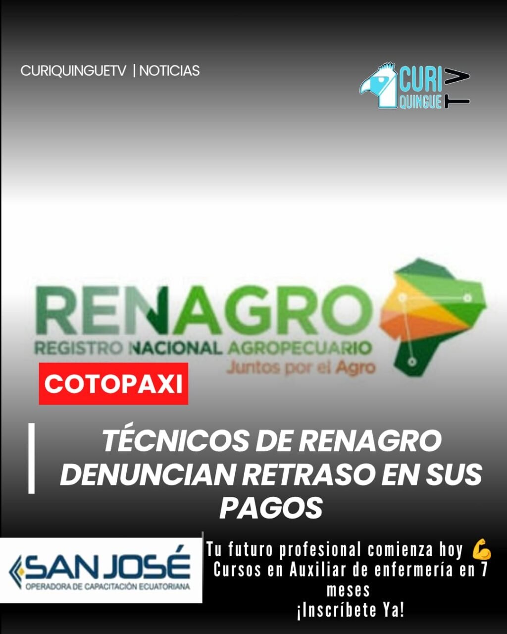 Socializadores técnicos del proyecto RENAGRO expresaron su preocupación por el retraso en el pago de sus salarios. Indicaron que han transcurrido más de tres meses sin recibir sus remuneraciones y esperan una pronta solución por parte de las entidades correspondientes.