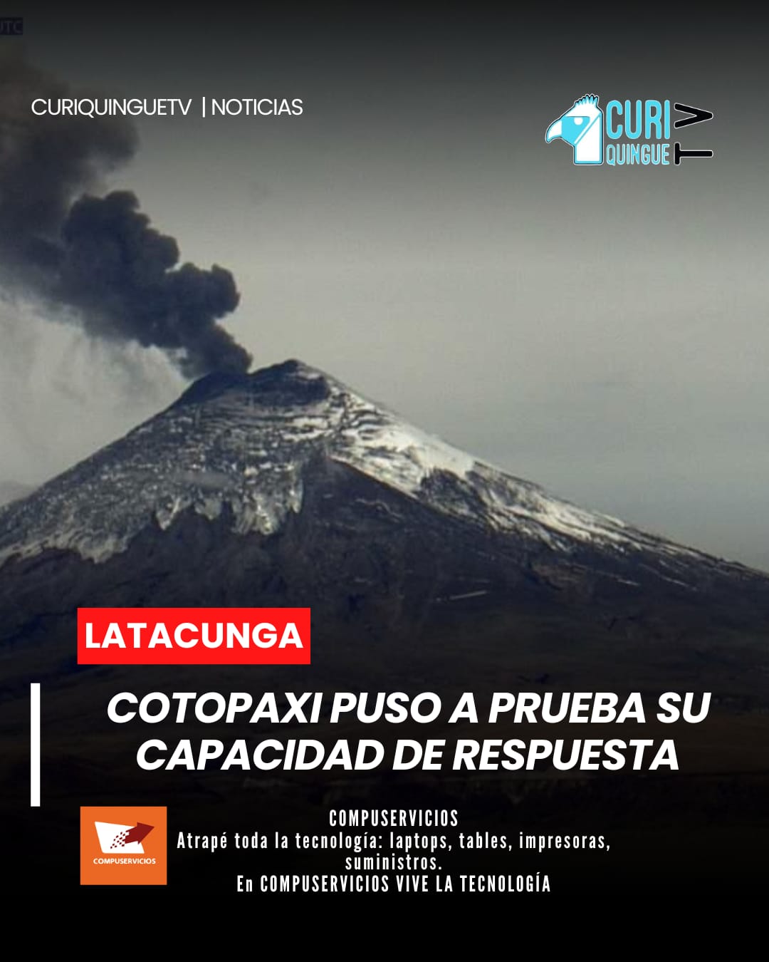 Autoridades y representantes de distintas instituciones de la provincia participaron en un simulacro de respuesta ante una eventual reactivación del volcán Cotopaxi. Durante el ejercicio se evaluaron los protocolos de coordinación y atención para enfrentar una posible emergencia.