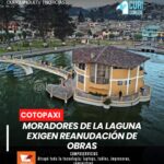 Habitantes del barrio La Laguna expresaron su malestar por la suspensión de los trabajos en el parque lineal. Señalan que la paralización de la obra perjudica directamente a quienes desarrollan actividades comerciales en el sector y solicitan una pronta reanudación de los trabajos.
