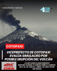El viceprefecto de Cotopaxi realizó una evaluación del simulacro desarrollado días atrás frente a una eventual erupción del volcán Cotopaxi. La autoridad destacó que este tipo de ejercicios permite fortalecer la capacidad de respuesta de las instituciones y de la ciudadanía, promoviendo una cultura de prevención ante posibles eventos naturales.