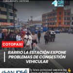 El presidente del Comité Pro Mejoras del barrio La Estación manifestó su preocupación por los problemas de congestión vehicular que afectan al sector.