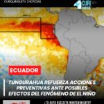 El Comité de Operaciones de Emergencia (COE) de Tungurahua reunió a representantes de varias instituciones del Gobierno Nacional con el objetivo de fortalecer las acciones de prevención frente a los posibles efectos del fenómeno de El Niño.