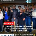 El proceso de capacitación contempla tres módulos: liderazgo juvenil, habilidades digitales y marketing digital, brindando herramientas que permitan a los participantes impulsar proyectos y mejorar sus oportunidades de desarrollo.