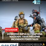🔥 Ante el inicio de la temporada de mayor riesgo, el Gobierno Nacional activó una campaña de prevención de incendios forestales con el objetivo de fomentar el uso responsable del fuego y reducir las emergencias ambientales. Las autoridades recordaron a la ciudadanía que provocar incendios forestales, de forma directa o indirecta, constituye un delito. El artículo 246 del Código Orgánico Integral Penal (COIP) establece sanciones con pena privativa de libertad para quienes sean responsables de este tipo de hechos. 🌳 La prevención y la responsabilidad ciudadana son fundamentales para proteger los bosques, la biodiversidad y la vida. #IncendiosForestales #Prevención #Ecuador #MedioAmbiente #Seguridad