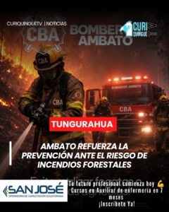 Con la llegada del fenómeno ENOS y el incremento del riesgo de incendios forestales, las autoridades de Ambato intensificaron las acciones de prevención para evitar nuevas emergencias.