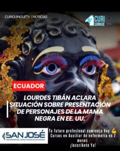 La prefecta de Cotopaxi, Lourdes Tibán, manifestó que los personajes anunciados para una presentación en Estados Unidos no cuentan con la autorización del Municipio de Latacunga, por lo que aclaró que dicha delegación no representa oficialmente a la tradicional fiesta de La Mama Negra.