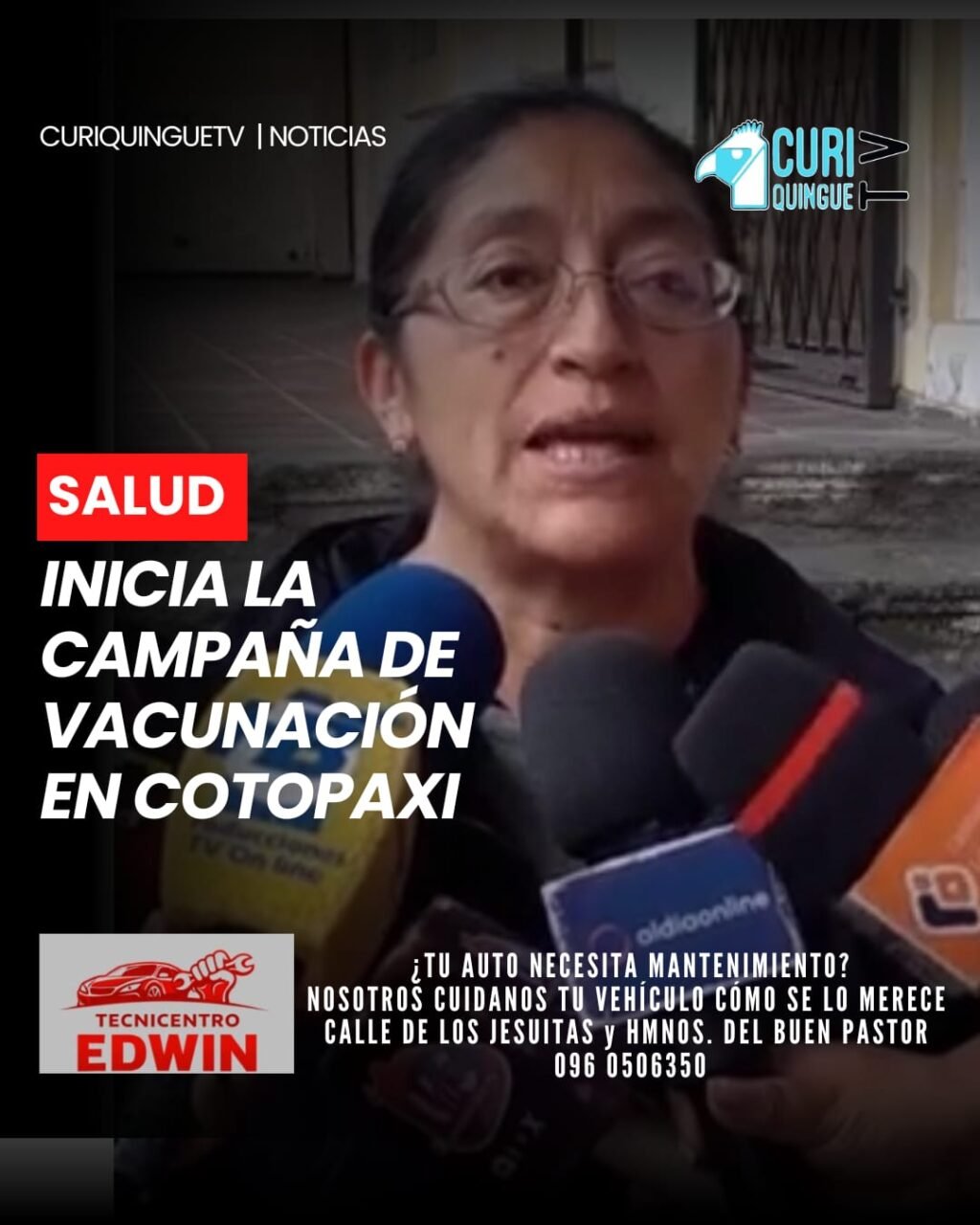 Las autoridades de salud dieron inicio a la campaña de vacunación en la provincia de Cotopaxi. La iniciativa busca proteger a la población infantil y a los adultos mayores mediante la aplicación de las dosis correspondientes.