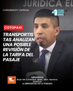 En la sede de la Cooperativa de Transporte Urbano Sultana del Cotopaxi, representantes del transporte intracantonal urbano y rural informaron que se encuentra en análisis una posible revisión del costo del pasaje, tema que será evaluado en futuras reuniones.