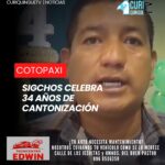 El alcalde Óscar Monge destacó los principales proyectos ejecutados durante sus tres años de administración, resaltando las obras y acciones impulsadas en beneficio del cantón.