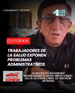 Manifestó su preocupación por diversas decisiones administrativas que, según indicó, estarían afectando el normal desempeño laboral del personal de salud en la provincia.