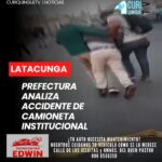 Tras el accidente de tránsito que involucró a una camioneta de la Prefectura de Cotopaxi, la autoridad competente informó que se realizarán las investigaciones respectivas y se aplicarán las sanciones que correspondan conforme a la normativa vigente.