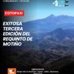 Dimas Arias, impulsor del evento "Requinto de Motiño", resaltó la amplia participación de la ciudadanía de Sigchos durante la tercera edición de este encuentro artístico.