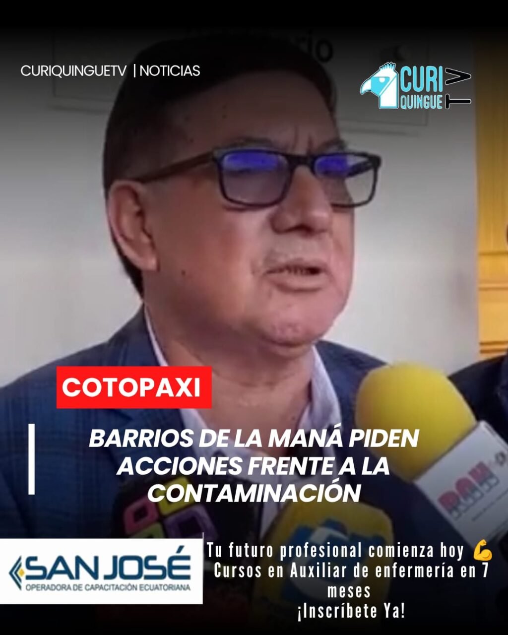 Representantes de varios barrios del cantón La Maná acudieron a la Gobernación de Cotopaxi para solicitar el apoyo de las autoridades ante un presunto problema de contaminación ambiental que afecta al sector.