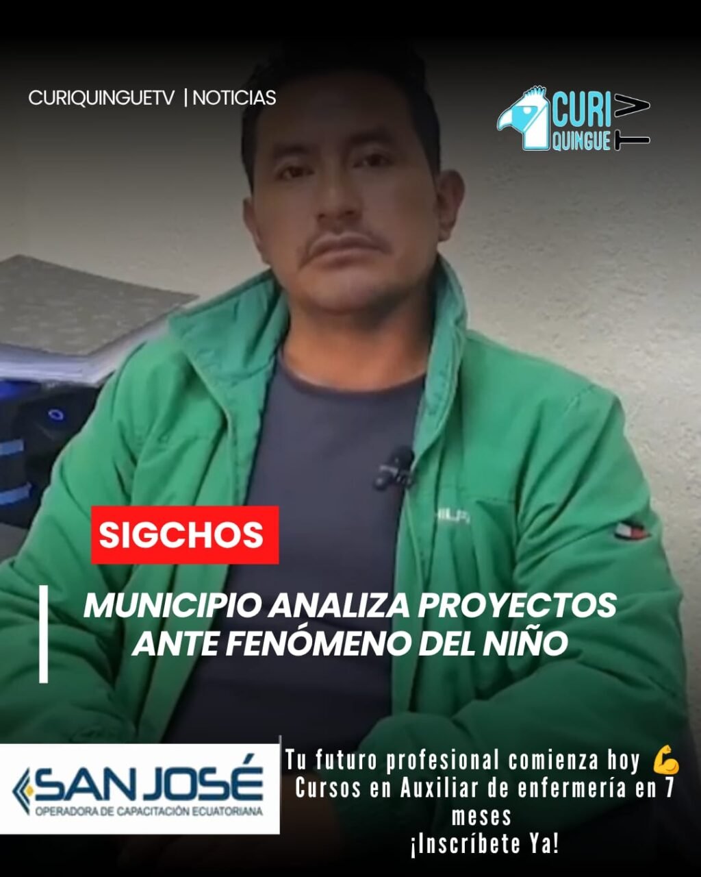 En el cantón Sigchos, a través de la Municipalidad se está trabajando en el análisis de los proyectos que se puedan ejecutar en el caso que el Fenómeno del Niño se haga presente en este rincón de la provincia de Cotopaxi.