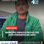 En el cantón Sigchos, a través de la Municipalidad se está trabajando en el análisis de los proyectos que se puedan ejecutar en el caso que el Fenómeno del Niño se haga presente en este rincón de la provincia de Cotopaxi.