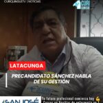 El precandidato a la Alcaldía del cantón Latacunga hizo una reseña de los diferentes proyectos que ejecutó en su administración.