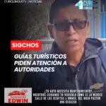 Uno de los guías turísticos que presta sus servicios en el cantón Sigchos dio a conocer que existe varias necesidades que deben ser cubiertas por las autoridades municipales, ya que la presencia de los turistas se ha incrementado.