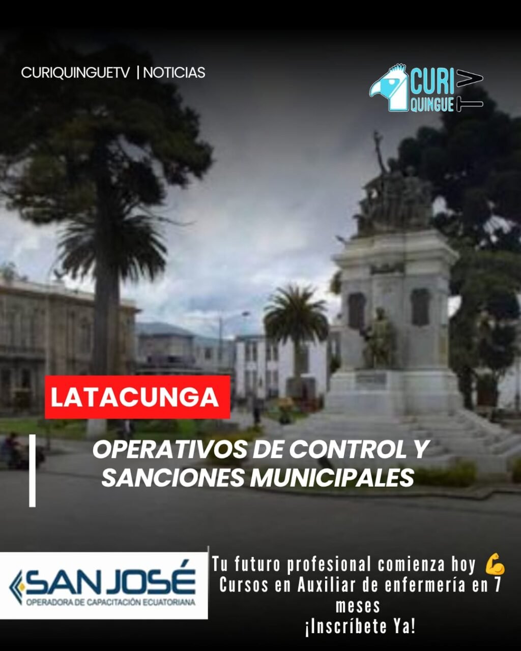 El Director de Justicia Municipal de Latacunga hizo referencia sobre los operativos de control que se efectúan en los diferentes sitios de la ciudad.