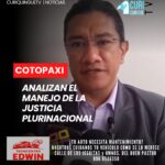 En uno de los auditorios del Centro de Atención Ciudadana se desarrolló un conversatorio sobre el manejo de la justicia plurinacional. Al encuentro asistieron representantes de diferentes organizaciones e instituciones de la localidad, quienes intercambiaron criterios sobre este importante tema.