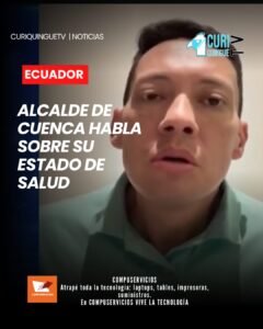 El alcalde suspendido de Cuenca, Cristian Zamora, rompió el silencio para informar sobre su estado de salud, revelando que enfrenta una enfermedad digestiva que lo ha llevado a ser hospitalizado en dos ocasiones.