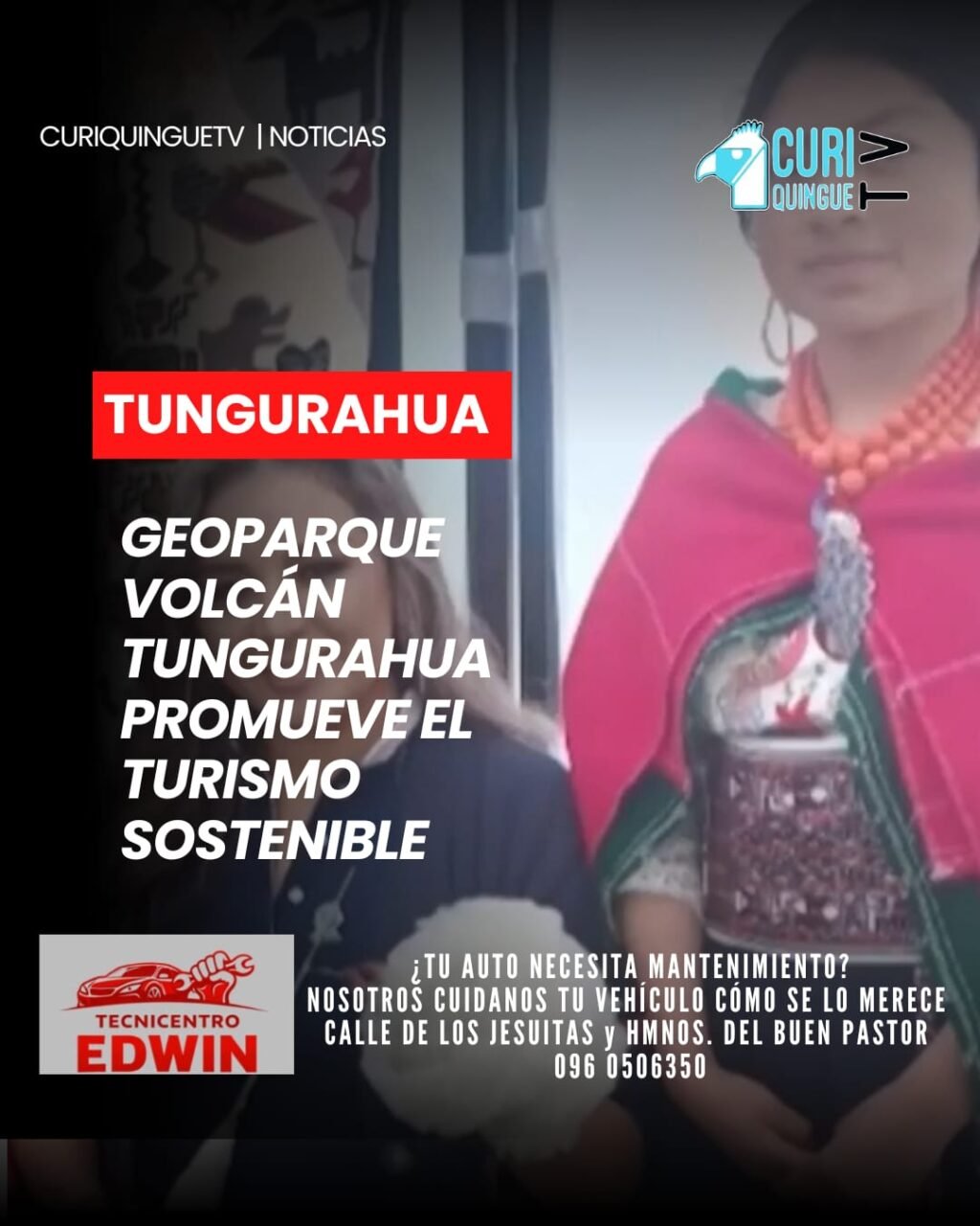 Un recorrido por los Geoamigos del Geoparque Mundial UNESCO Volcán Tungurahua permitió destacar la riqueza geológica, natural, turística y cultural de varios cantones de Tungurahua y Chimborazo.