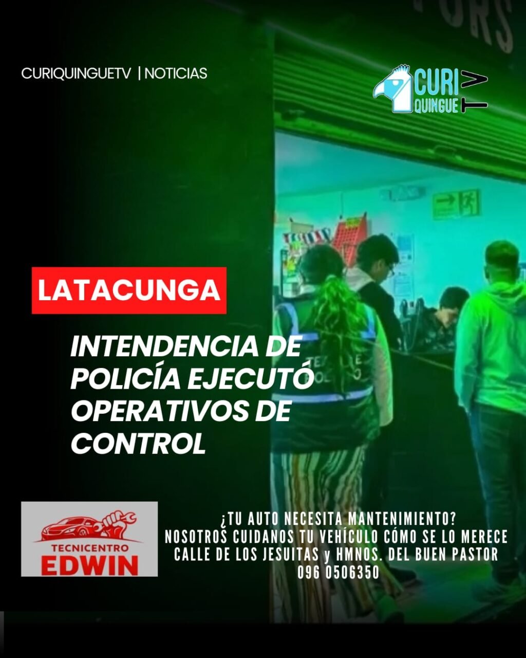 Durante el pasado fin de semana, la Intendencia de Policía desarrolló operativos de control en diferentes sectores, donde se registraron varias novedades