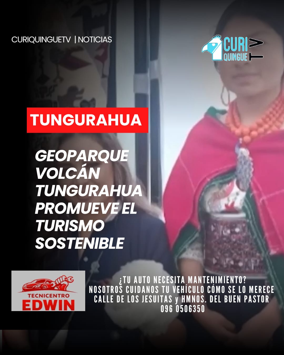 Un recorrido por los Geoamigos del Geoparque Mundial UNESCO Volcán Tungurahua permitió destacar la riqueza geológica, natural, turística y cultural de varios cantones de Tungurahua y Chimborazo.