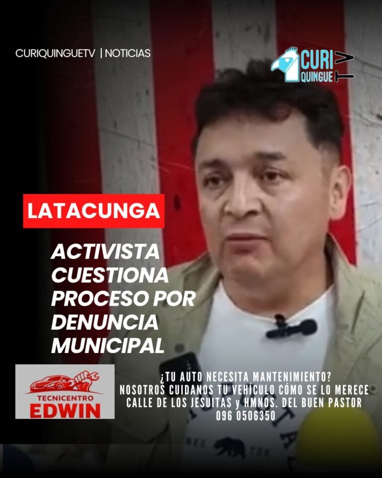El activista latacungueño Raúl Arias se pronunció sobre una denuncia presentada por el Municipio de Latacunga relacionada con la tenencia de animales en un domicilio del sector urbano.