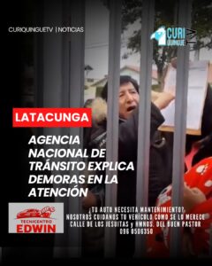 El director de la Agencia Nacional de Tránsito (ANT) en Cotopaxi informó que las demoras registradas en la atención a los usuarios se deben a la implementación de un nuevo sistema informático.