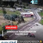 La Prefectura de Cotopaxi continúa con los trabajos de adoquinado de más de un kilómetro en el barrio El Progreso, parroquia Pastocalle