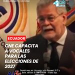 La formación busca fortalecer los conocimientos técnicos de los participantes y garantizar una aplicación uniforme de la normativa electoral durante el próximo proceso.