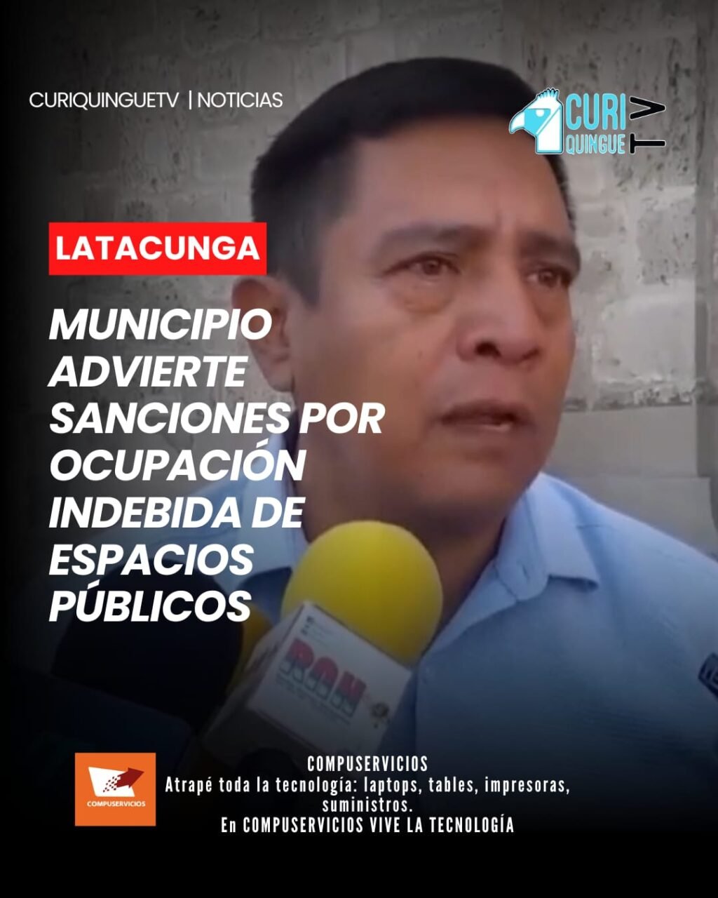 La autoridad recordó que la ordenanza municipal contempla sanciones para quienes incumplan la normativa vigente, con el objetivo de preservar el orden en la ciudad.