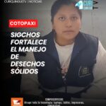 Informó sobre las acciones que se ejecutan para mejorar el manejo de los desechos sólidos en el cantón.